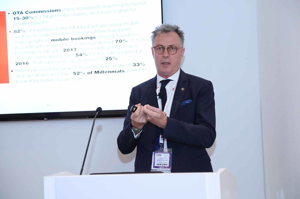 LAURENT A. VOIVENEL SPEAKS AT THE ARABIAN TRAVEL MARKET ON FUTURE OF HOTEL DISTRIBUTION