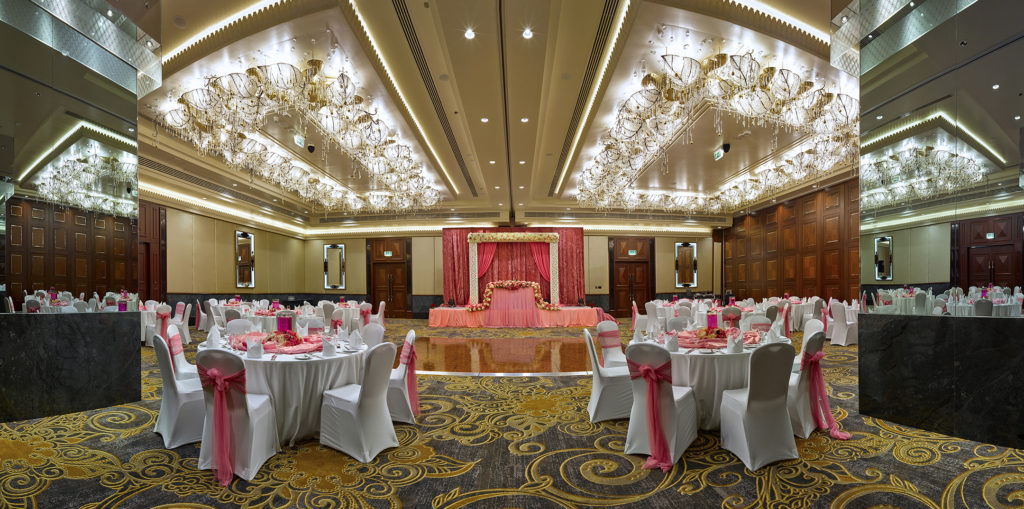 Al Garhoud Ballroom at  Millennium Airport Hotel Dubai Turns Two