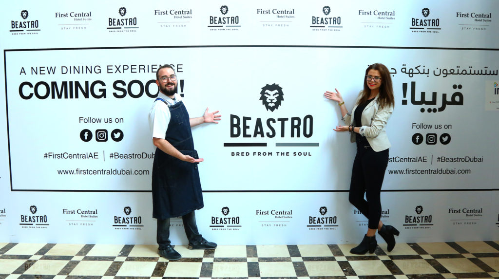 “BEASTRO” Re-imagining the Deformalized Dining Scene in Dubai at First Central Hotel Suites – Opening Soon