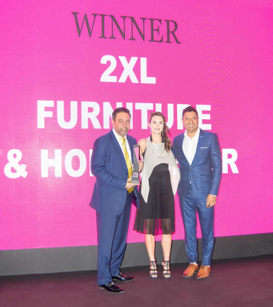 2XL Furniture & Home Décor Triumphs as the ‘Best Home Store’ at InsideOut Readers’ Choice Awards 2018