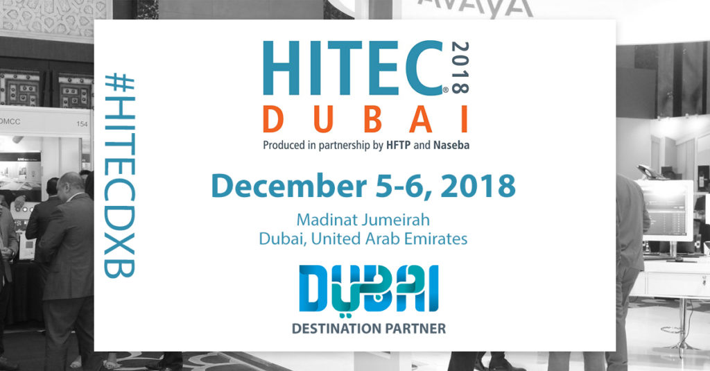 Dubai Tourism to Inaugurate ‘HITEC Dubai 2018’