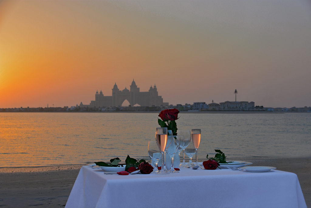 Enjoy the Ultimate Romantic Candlelit Dinner by the Beach  at Royal Central Hotel The Palm