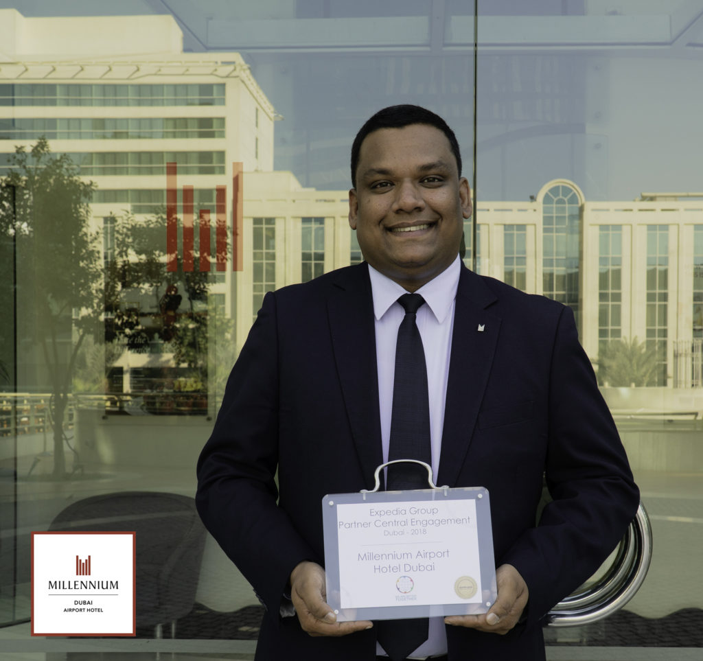 Millennium Airport Hotel Dubai Wins Expedia Group Partner Central Engagement Award