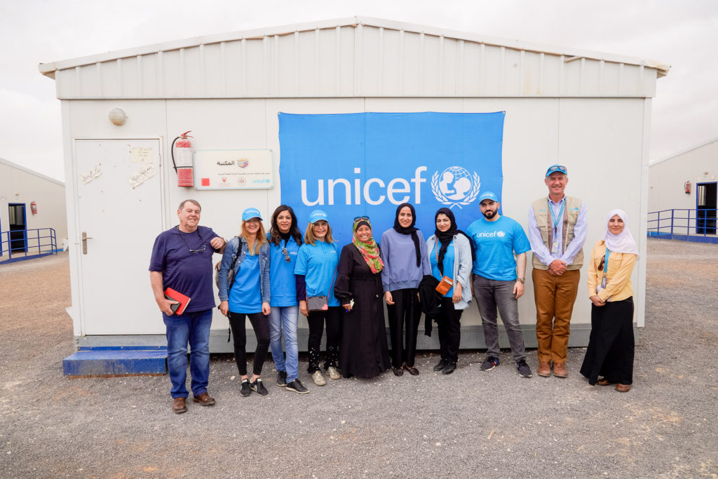 Central Hotels COO Joins UNICEF Delegation  to Visit Azraq Refugee Camp in Jordan