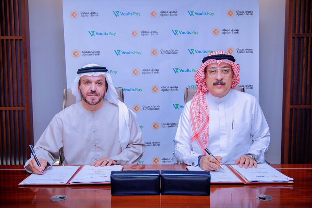 Ajman Bank Signs Agreement with VaultsPay  to Implement Innovative Payment Solutions