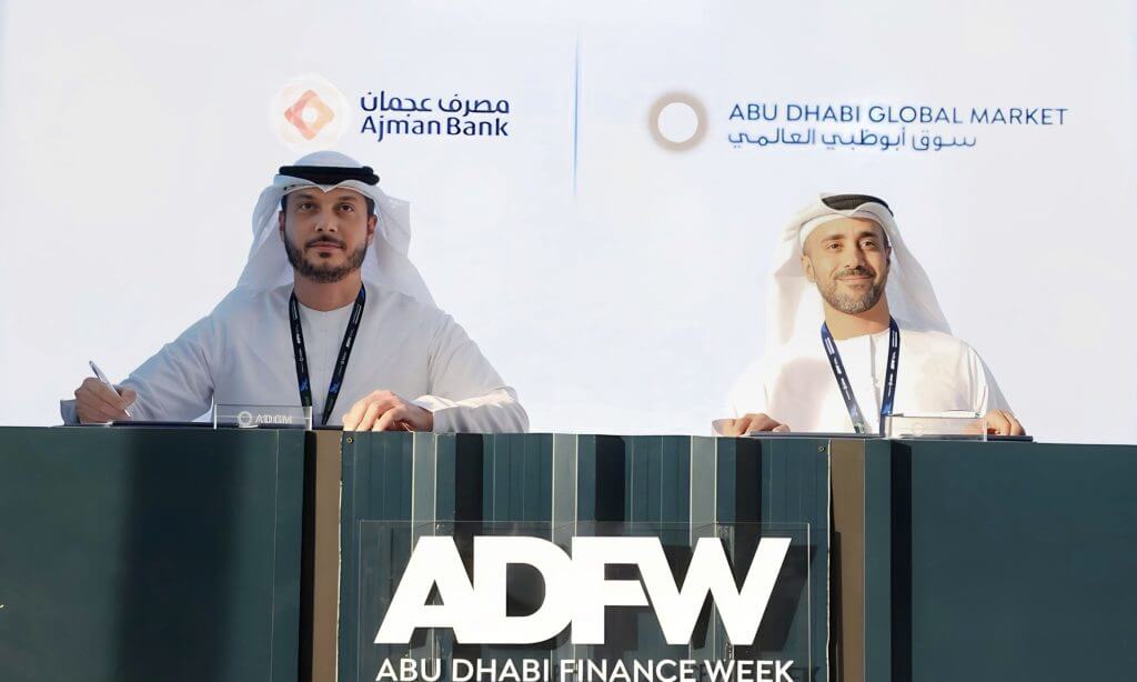 Ajman Bank Signs MOU with Abu Dhabi Gold Market During Abu Dhabi Finance Week